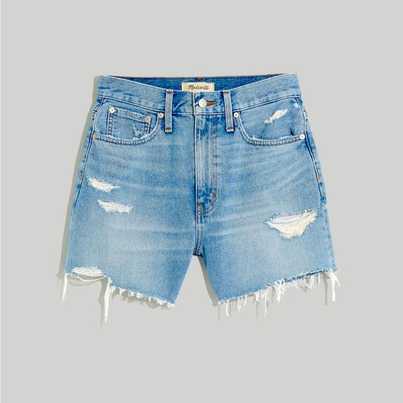 Madewell The Momjean Short in Lansdale Wash 25 8 - Picture 1 of 8